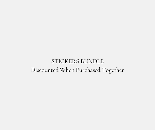 STICKERS BUNDLE- The Entire Set Of 96 Stickers Discounted 20%